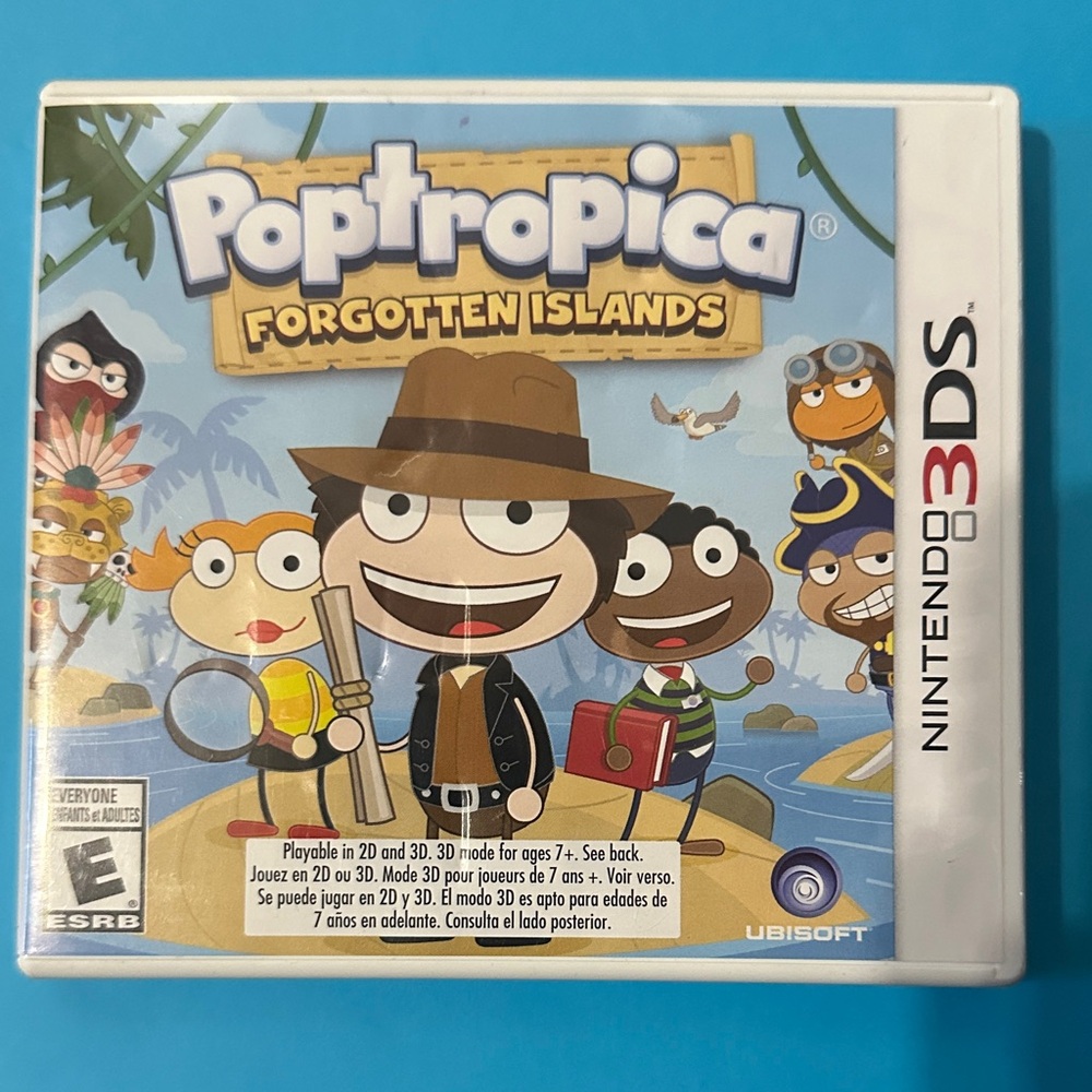 Poptropica: Forgotten Islands for Nintendo 3DS - White
